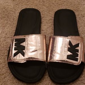 Michael Kors slide on shoes